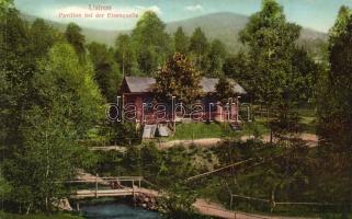 Ustron pavilion by the fountain