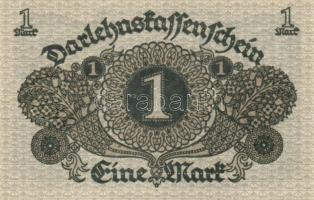 Német Birodalom / Weimari Köztársaság 1920. 1M (6x) + 2M piros nyomattal (7x) T:I,I-