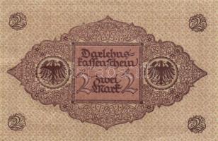 Német Birodalom / Weimari Köztársaság 1920. 1M (6x) + 2M piros nyomattal (7x) T:I,I-