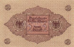 Német Birodalom / Weimari Köztársaság 1920. 1M (6x) + 2M piros nyomattal (7x) T:I,I-