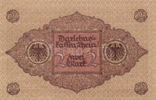 Német Birodalom / Weimari Köztársaság 1920. 1M (6x) + 2M piros nyomattal (7x) T:I,I-