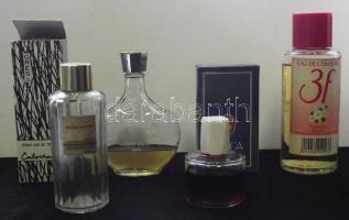 cca 1980-1990 5 db régi parfüm tartalommal / Old perfumes