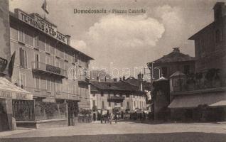Domodossola Piazza Castello, Hotel Terminus & Espagne and Grand Hotel de la Ville