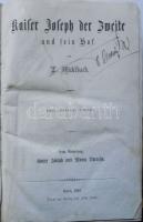 L. Mühlbach: Kaiser Joseph und sein Hof, Berlin 1864 számos fametszettel / Book about Emperor Joseph...