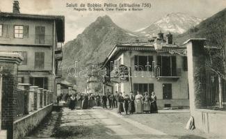 Bobbio Pelice the shop of G. Sappé