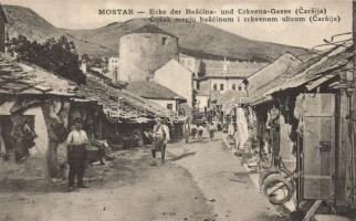 Mostar Carsija, Bascina and Crkvena street