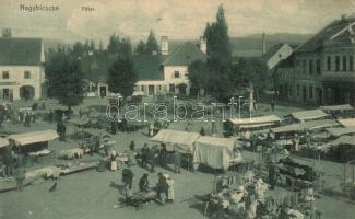 Nagybiccse main square fair