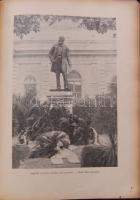 1913-1914 Tanulók lapja 2x fél évfolyam díszkötésben, Franklin Társulat, festett egészvászon kötés