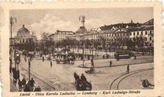 Lviv Karol Ludwig street