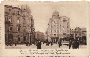 Lviv Karol Ludwig and Jagello street