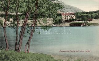 Lansersee with hotel