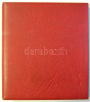 Gyűrűs bankjegytartó album 48db négyes osztású víztiszta betétlappal 22x8cm méretű tokok újszerű állapotban!