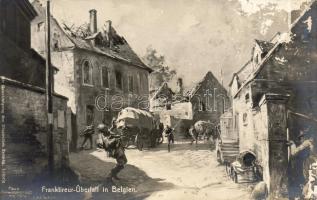 Belgiumi csata I. Világháborús katonai lap T1