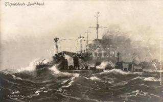 Torpedorombolók I. Világháborús katonai lap T1