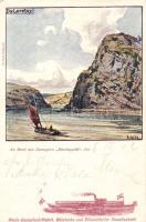 Die Loreley, An Bord des Dampfers &quot;Rheingold&quot; s: F.v. Wille