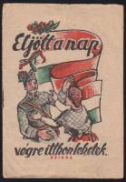 1946 Szikra énekesfüzet frontról hazatérő katonák számára