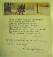 1914 I. vh. propagandalevél (hajtásnyomok)