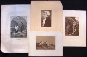 Kb 20 darabos okmány, nyomtatvány, metszet jó darabokkal