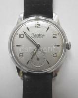 cca 1950 Zentra férfi karóra, másodpercmutatóval, felújítva / Zentra watch