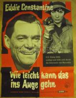 14 db osztrák filmplakát az 1950-es évekből vegyes minőségben / 14 film posters from the 1950-s in m...