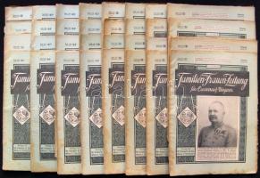 1916-1917 Familien und Frauen Zeitung für Österreich-Ungarn képes magazn 32 száma / Picture magazine 32 issues mostly in good condition