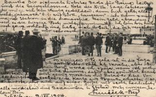 Thessaloniki, the arrival of General Degiorgis Pacha (EK)