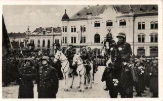 Léva entry of the Hungarian troops photo So.Stpl
