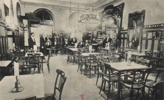 Budapest VI. Ámor Kávéház belső