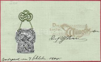 Best wishes Embossed