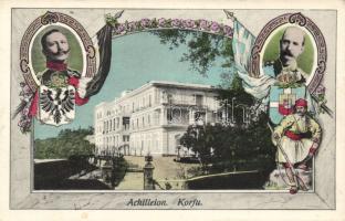Korfu Achileon Wilhelm and Georg I.