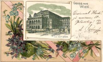 Vienna Opera Embossed Litho (EB)