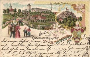 Walkenstein coat of arms Litho (smal tear)