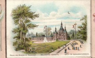 Budapest XIV. Milleniumi kiállítás Közl. csarnok Litho (házi)