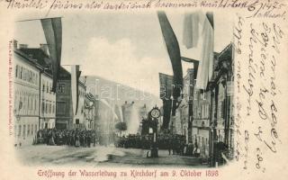1898 Kirchdorf opening ceremony of the water-pipes