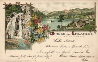 1899 Erlafsee Litho