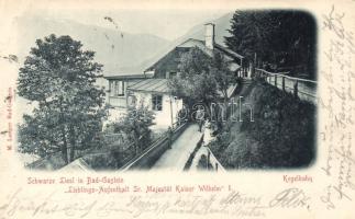 1899 Badgastein Kegelbahn pension