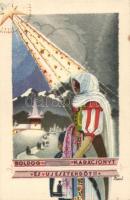 Hungarian Christmas, folklore s: Bozó