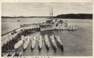 WW. II. German submarine U-Boot fleet