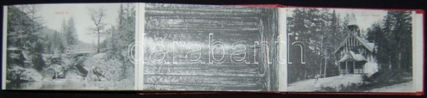 Barlangliget 10 lapos leporelló-füzet / Leporello booklet with 10 pictures