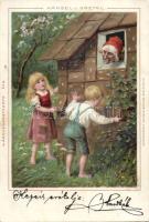 1899 Hansel and Gretel litho