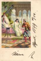 1001 Nights Tales, Pari Banu litho