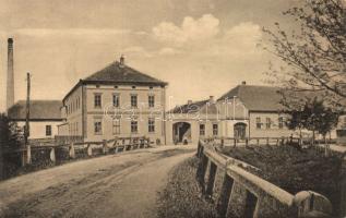 Nagydisznód, Heltau; Linen factory