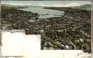 1898 Genf, Geneve, litho