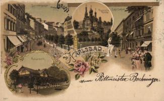 Karlovy Vary with Café Elefant Litho