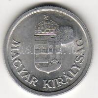 1941 1P "Sarló-kalapács" ellenjeggyel T:2