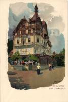 Karlovy Vary Hunter-house Litho