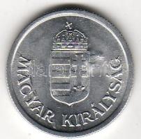 1944 1P "Sarló-kalapács" ellenjeggyel T:2