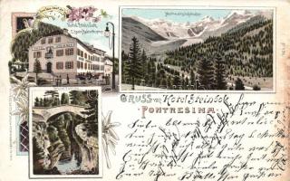 1898 Pontresina Litho