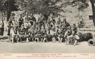 Cetinje Heroes of the Grakhovac battle