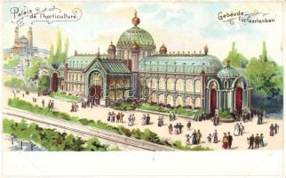 Paris Expo Horticulture pavillon litho